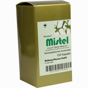 Mistel Bioxera Kapseln  120 Stück - ab 24,40 €