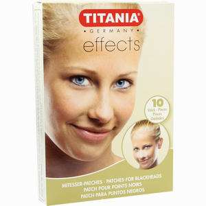 Mitesser Patches Titania 10 Stück - ab 6,49 €