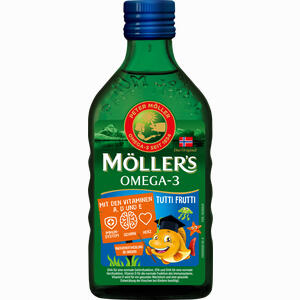 Möllers Omega- 3 Kids Fruchtgeschmack Öl 250 ml - ab 11,43 €