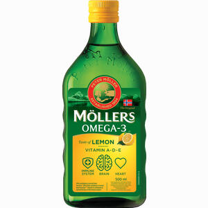 Möller's Omega- 3 Zitrone 500 ml - ab 20,46 €