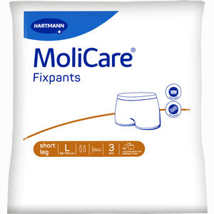 Molicare Fixpants Short Leg Gr. L 3 Stück - ab 2,50 €