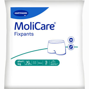 Molicare Fixpants Short Leg Gr. Xl 3 Stück - ab 2,90 €