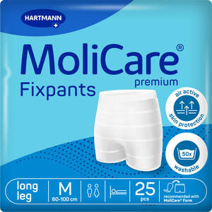 Molicare Premium Fixpants Long Leg Gr. M 25 Stück - ab 25,86 €