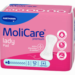 Molicare Premium Lady Pad 1. 5 Tropfen 12 Stück - ab 1,95 &euro;