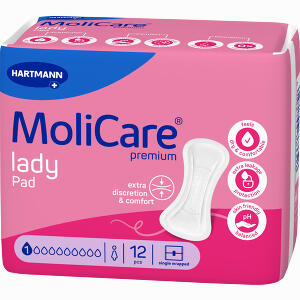 Molicare Premium Lady Pad 1 Tropfen 12 Stück - ab 1,68 &euro;