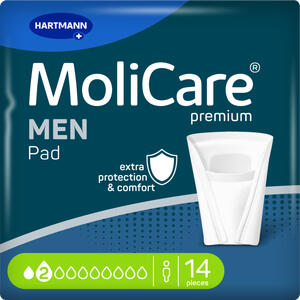 Molicare Premium Men Pad 2 Tropfen PAUL HARTMANN AG 14 Stück - ab 13,67 &euro;