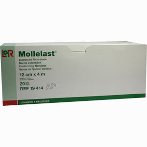Mollelast 12cmx4m Weiss 19414 Binde 20 Stück - ab 15,96 €