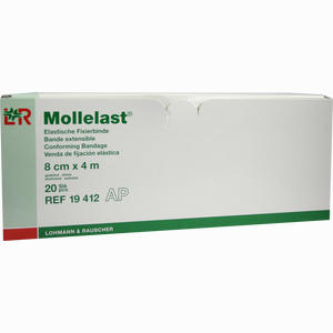 Mollelast 8cmx4m Weiss 19412 Binde 20 Stück - ab 7,69 €