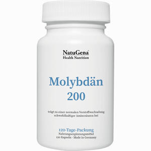 Molybdän 200 Vegan + Hochdosiert 120 Stück - ab 19,96 €