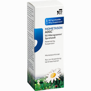 Mometason Adgc 50ug/Sp 60 Nasenspray 10 g - ab 2,58 €
