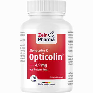 Monacolin K Opticolin 4.9 Mg Roter Reis Extrakt Kapseln 120 Stück - ab 0,00 &euro;