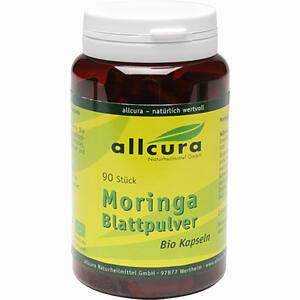 Moringa Blattpulver Bio Kapseln 90 Stück - ab 11,90 €