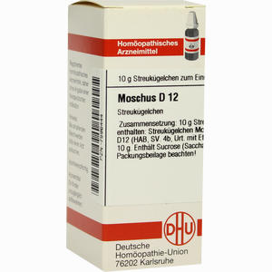 Moschus D12 Globuli 10 g - ab 0,00 €