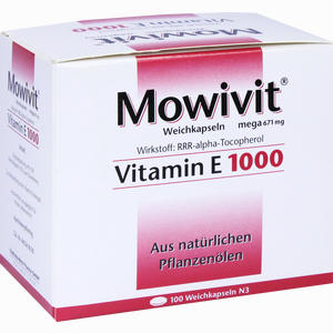 Mowivit Vitamin E 1000 Kapseln 100 Stück