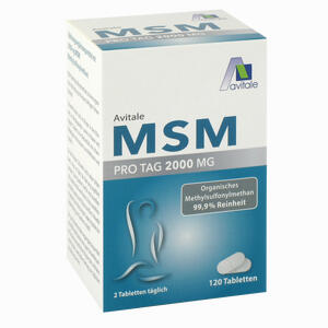 Msm 2000mg 120 Stück - ab 12,53 &euro;