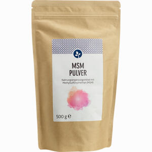 Msm Pulver 100% Methylsulfonylmethan  500 g - ab 10,93 €