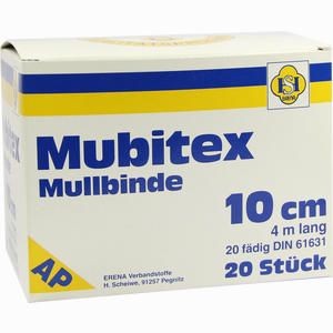 Mubitex Mullbinden 10cm  20 Stück - ab 25,41 €
