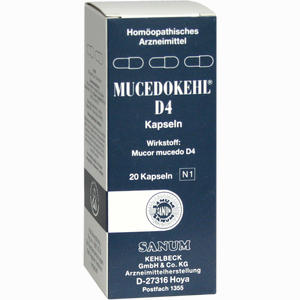 Mucedokehl D4 Kapseln 20 Stück - ab 20,70 €