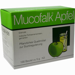 Mucofalk Apfel Granulat  100 Stück