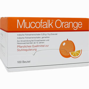 Mucofalk Orange Granulat  100 Stück
