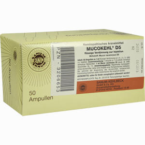 Mucokehl D5 Ampullen 50 x 1 ml - ab 200,25 &euro;