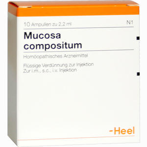 Mucosa Comp Ampullen 10 Stück - ab 17,65 €