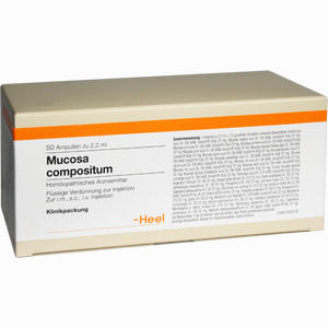Mucosa Comp Ampullen 50 Stück