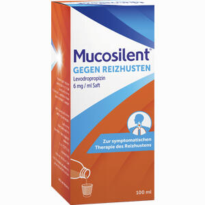 Mucosilent Gg. Reizhust Levodropropizin 6mg/Ml Saft 100 ml - ab 7,98 €