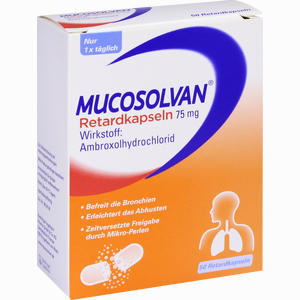 Mucosolvan Retardkapseln 75mg  50 Stück - ab 0,00 €