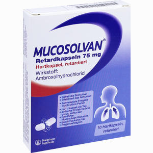 Mucosolvan Retardkapseln 75mg EMRA-MED 10 Stück - ab 0,00 €