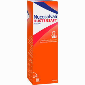 Abbildung von Mucosolvan Saft 30mg/5ml  250 ml