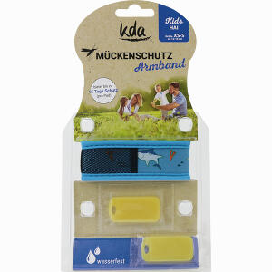 Mückenschutz Armband Kinder - Hai-  1 Stück - ab 6,63 &euro;