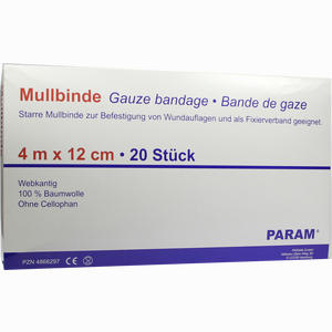 Mullbinde 12cm O Cell  20 Stück - ab 0,00 &euro;