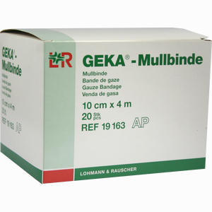Mullbinde Geka 10cmx4m Lose 20 Stück - ab 17,99 €