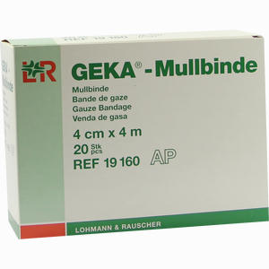 Mullbinde Geka 4cmx4m Loseb 20 Stück - ab 12,99 €