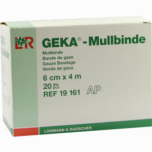 Mullbinde Geka 6cmx4m Loseb 20 Stück - ab 19,99 &euro;