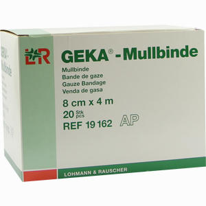 Mullbinde Geka 8cmx4m Loseb 20 Stück - ab 17,99 €