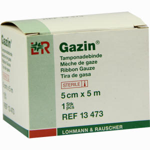 Mullbinde Tamp Ster 5mx5cm  1 Stück - ab 11,32 €