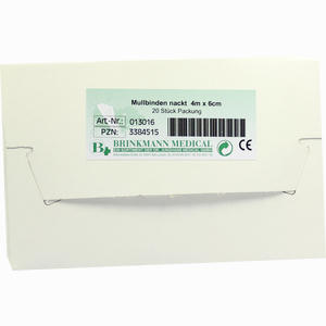 Mullbinden Bri Unverp 4x6  20 Stück - ab 10,30 €