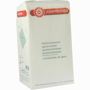 Mullkompresse 10x10cm 16fach Kompressen 100 Stück - ab 15,37 €