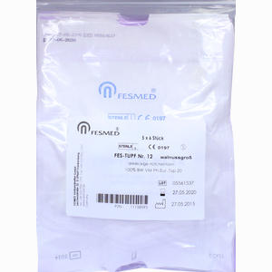 Mulltupfer Fes- Tupf Nr.12 Walnussgroß Steril  5 x 6 Stück - ab 9,09 €