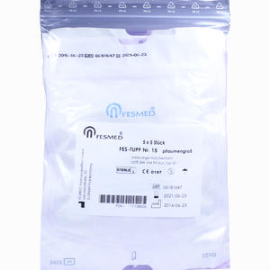 Mulltupfer Fes- Tupf Nr.15 Pflaumengroß Steril  5 x 5 Stück - ab 10,11 €