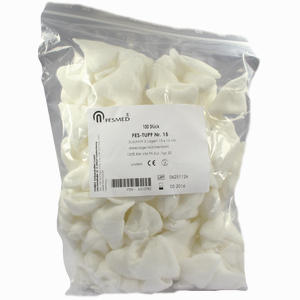 Mulltupfer Fes- Tupf Nr.15 Unsteril 2lage 15x15  100 Stück - ab 12,63 €