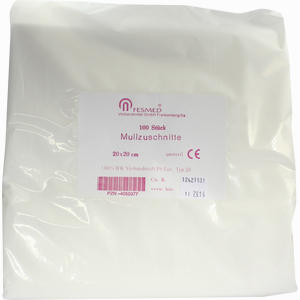 Mullzuschn Unsteril 20x20 100 Stück - ab 7,01 €