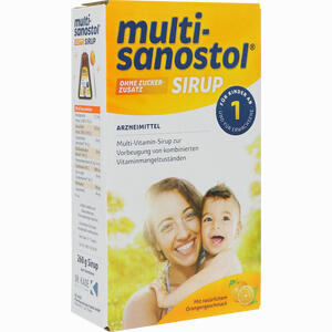Multi- Sanostol Ohne Zuckerzusatz Sirup 260 g - ab 8,77 €