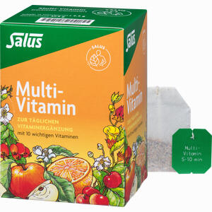 Multi- Vitamin Früchtetee mit Natürlichem Aroma Salus 15 Stück - ab 2,62 €