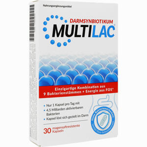 Multilac Darmsynbiotikum 30 Stück - ab 11,91 €
