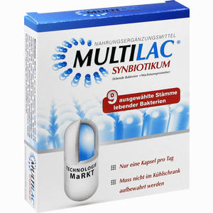 Multilac Synbiotikum Kapseln 10 Stück - ab 0,00 &euro;