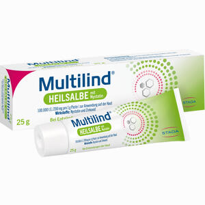 Abbildung von Multilind Heilsalbe mit Nystatin  25 g