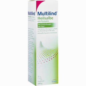 Multilind Heilsalbe mit Nystatin  100 g - ab 25,80 €
